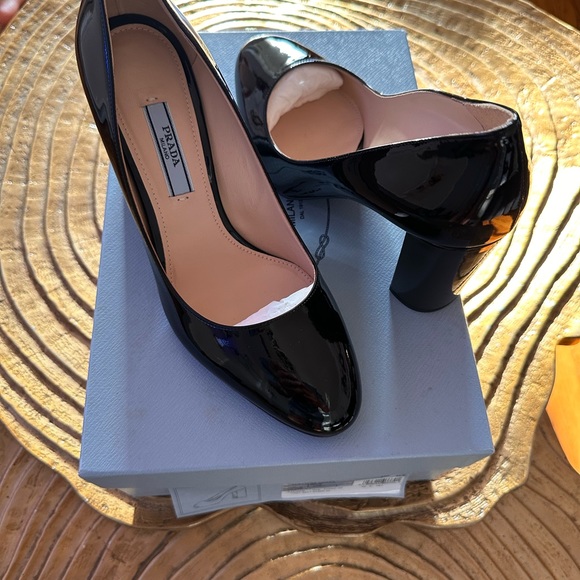 prada CALZATURE DONNA Nero shoes size 36.5 - Picture 3 of 10